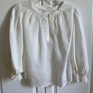 Cream Linen blouse